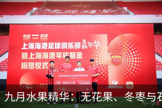 九月水果精华：无花果、冬枣与石榴，营养美味不容错过